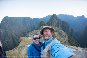 Red & Brad at Machu Picchu